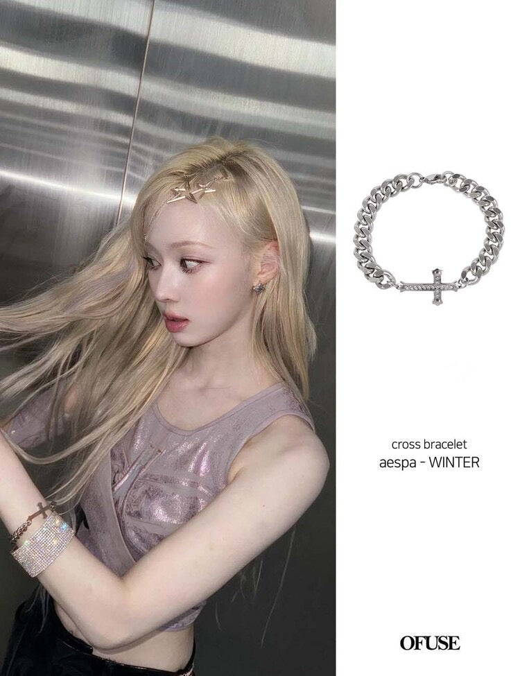 [kr | pre-order] ofuse cross bracelet