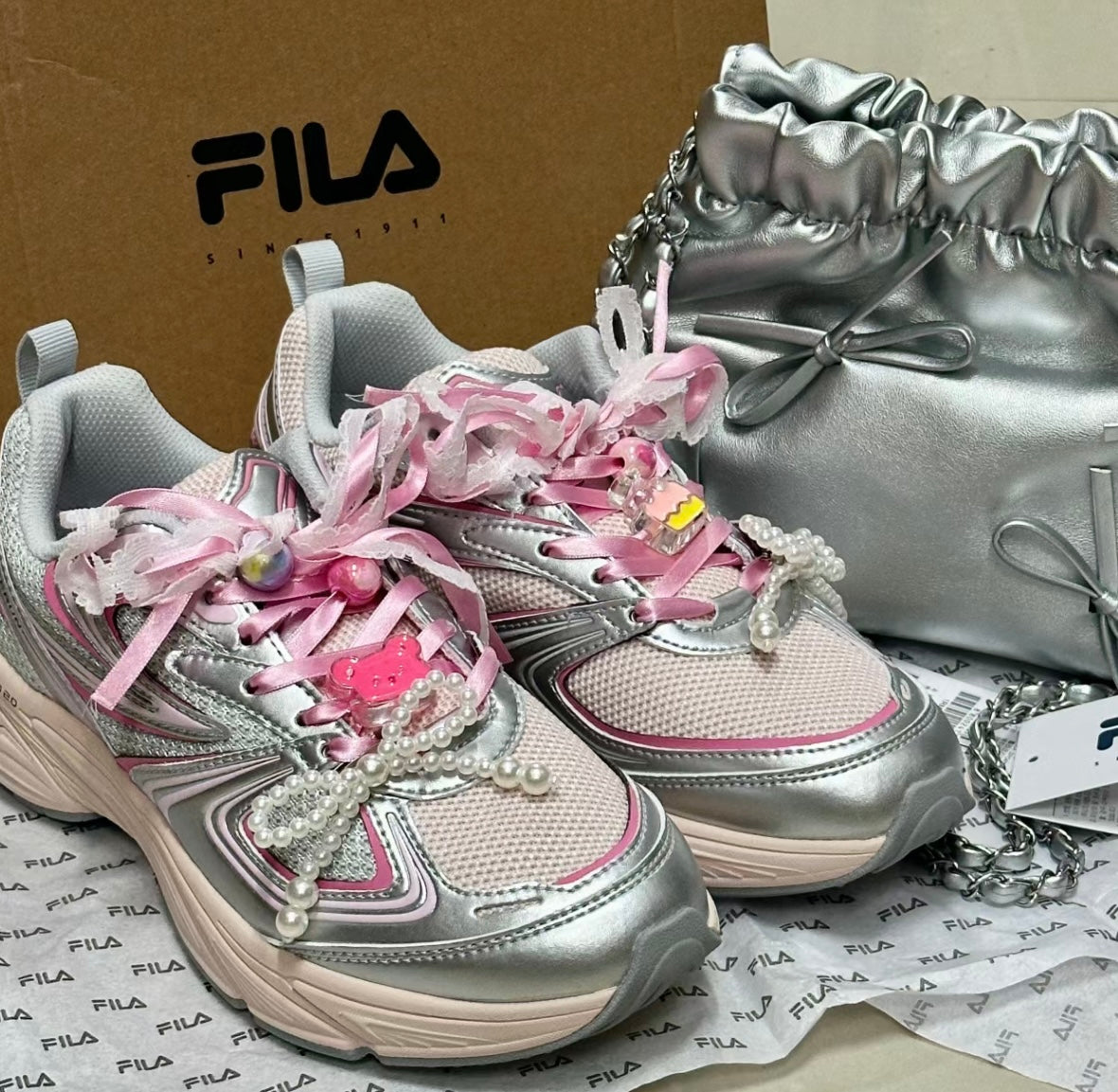 [kr | pre-order] fila interun pink blossom