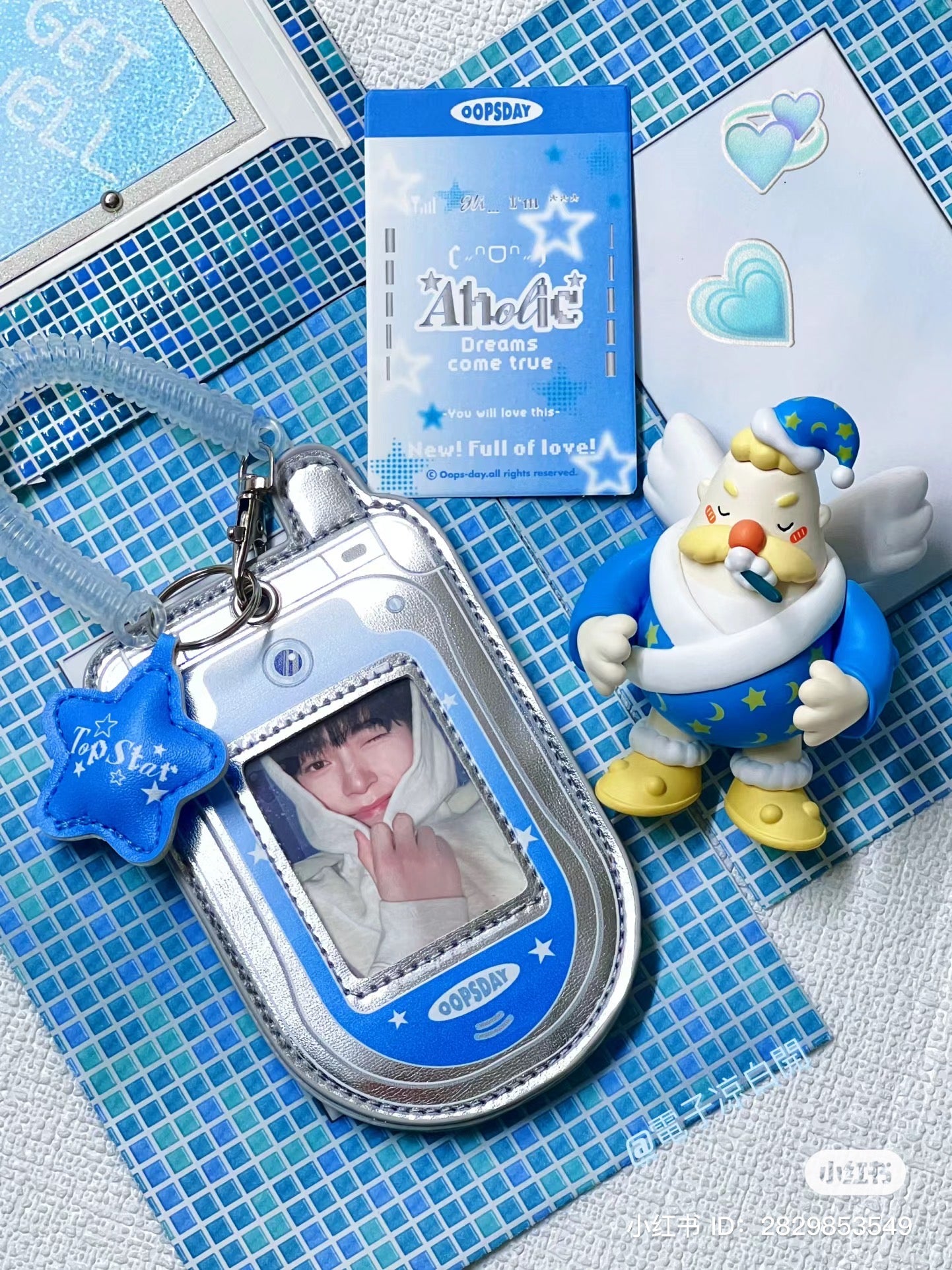 [cn | pre-order] oopsday flip phone photocard holder