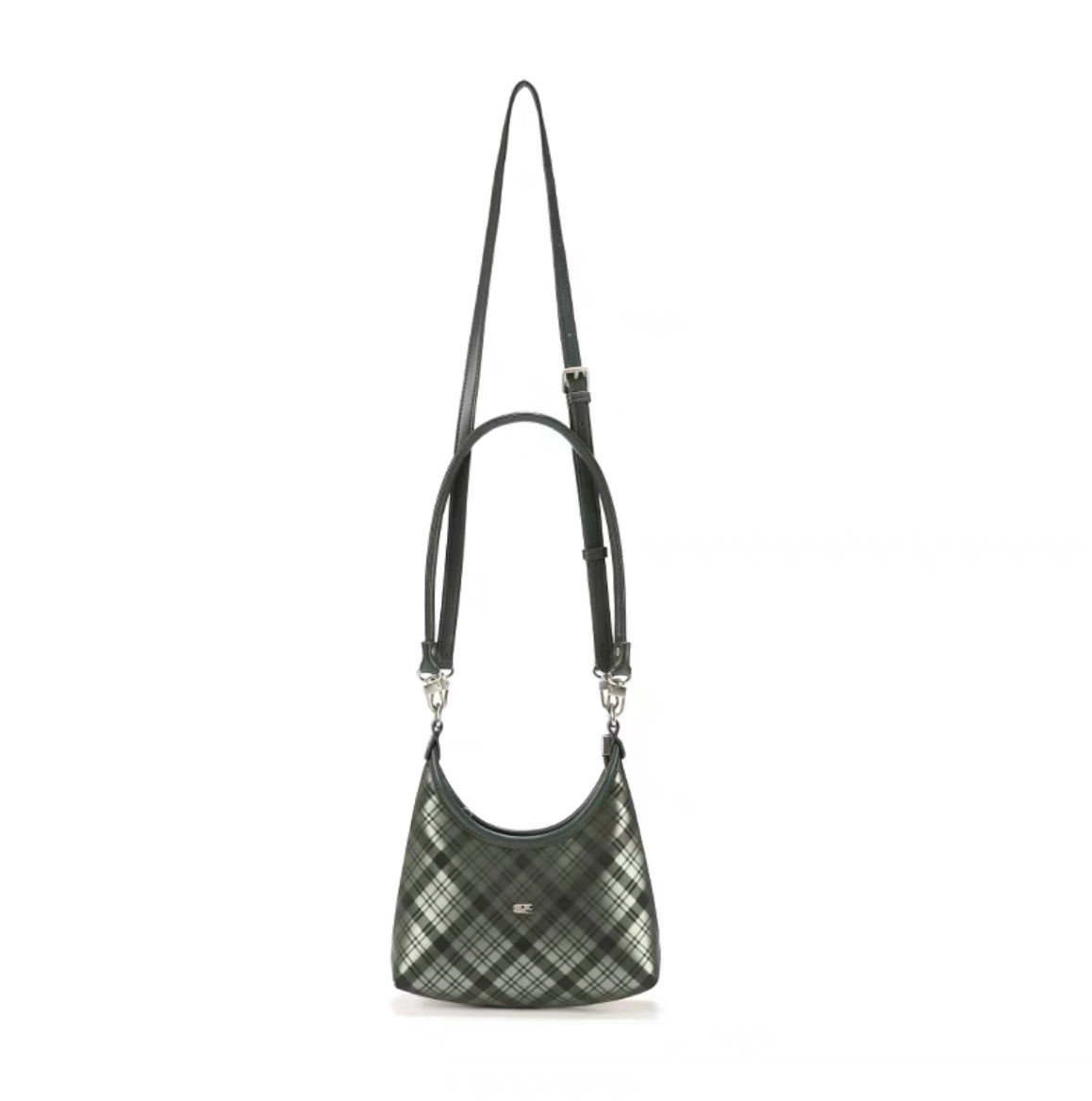 [cn | pre-order] crying center plaid hobo bag