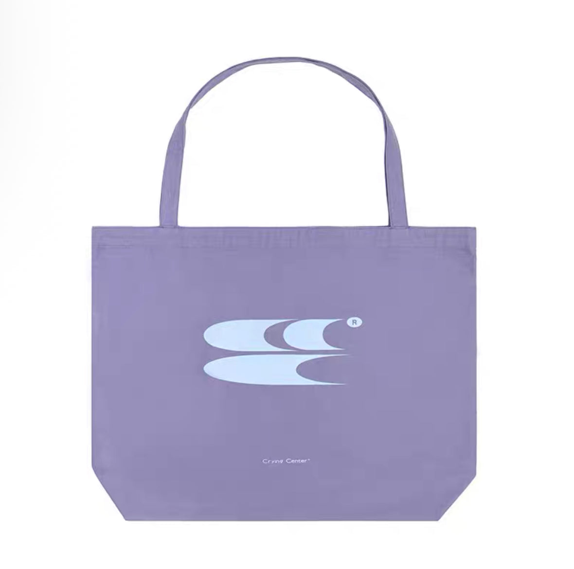 [cn | pre-order] crying center large logo tote bag