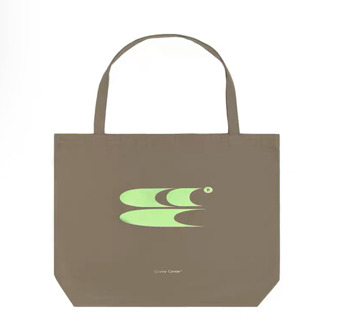 [cn | pre-order] crying center large logo tote bag