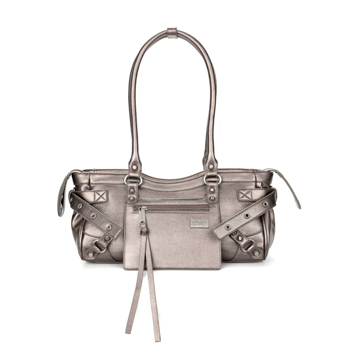 [cn | pre-order] jandress horricks rivet underarm motorcycle shoulder bag