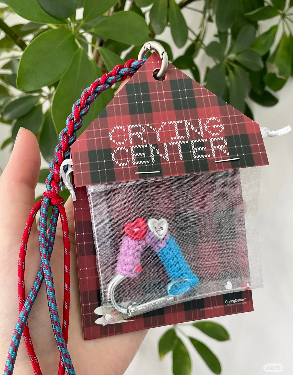 [cn | pre-order] crying center crochet carabiner
