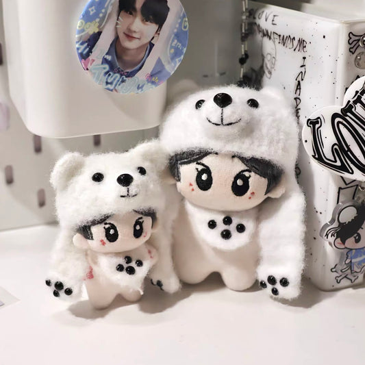 [cn | pre-order] baby bear won hat and bib doll clothes (5 cm and 10 cm)