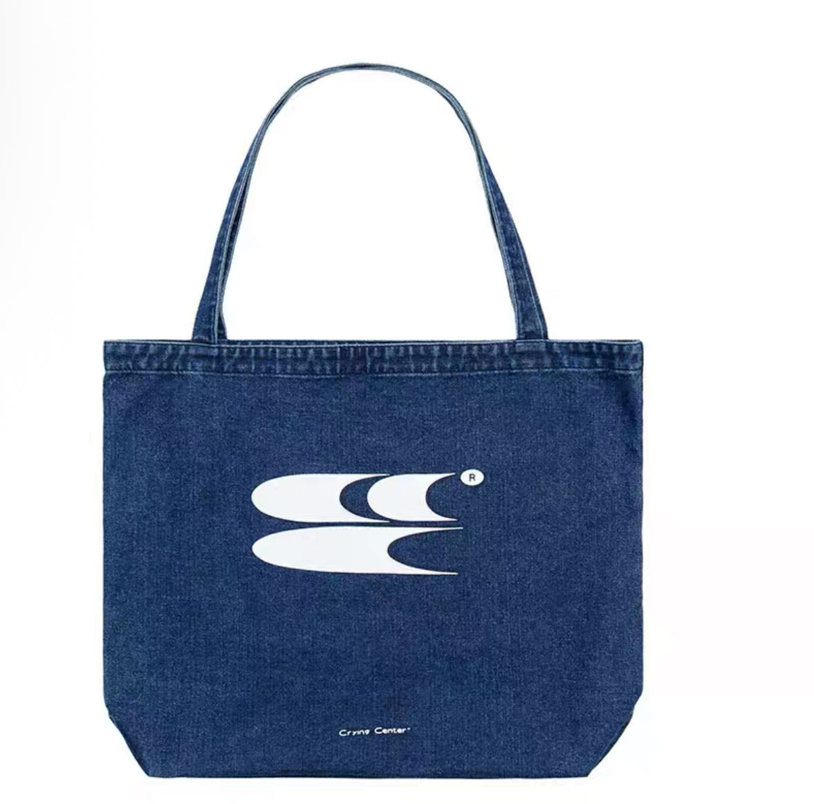[cn | pre-order] crying center large logo tote bag