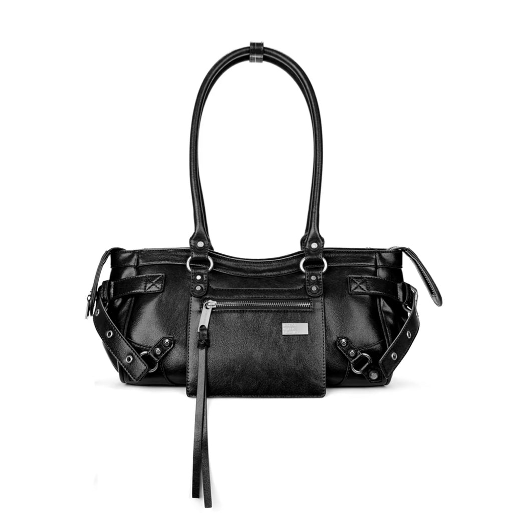 [cn | pre-order] jandress horricks rivet underarm motorcycle shoulder bag