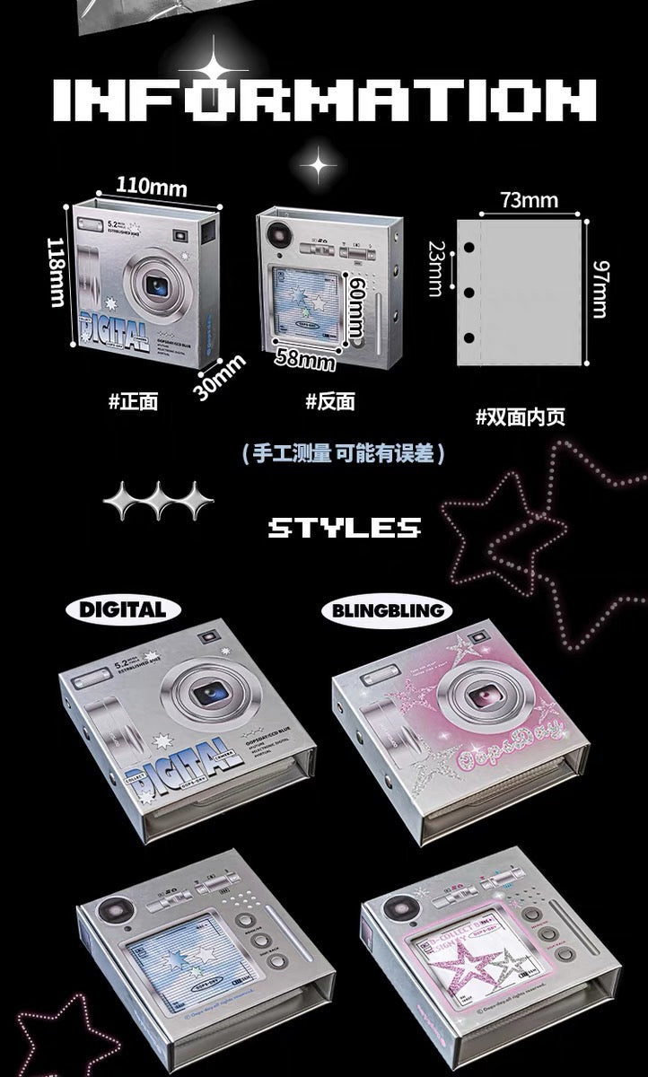 [cn | pre-order] oopsday digital camera 1p binder collect book