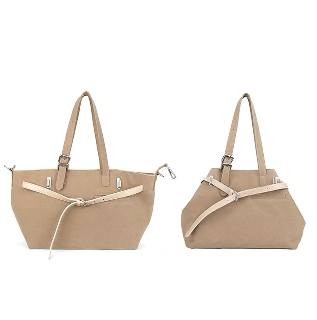 [cn | pre-order] jandress gallini velvet shoulder tote bag - medium size