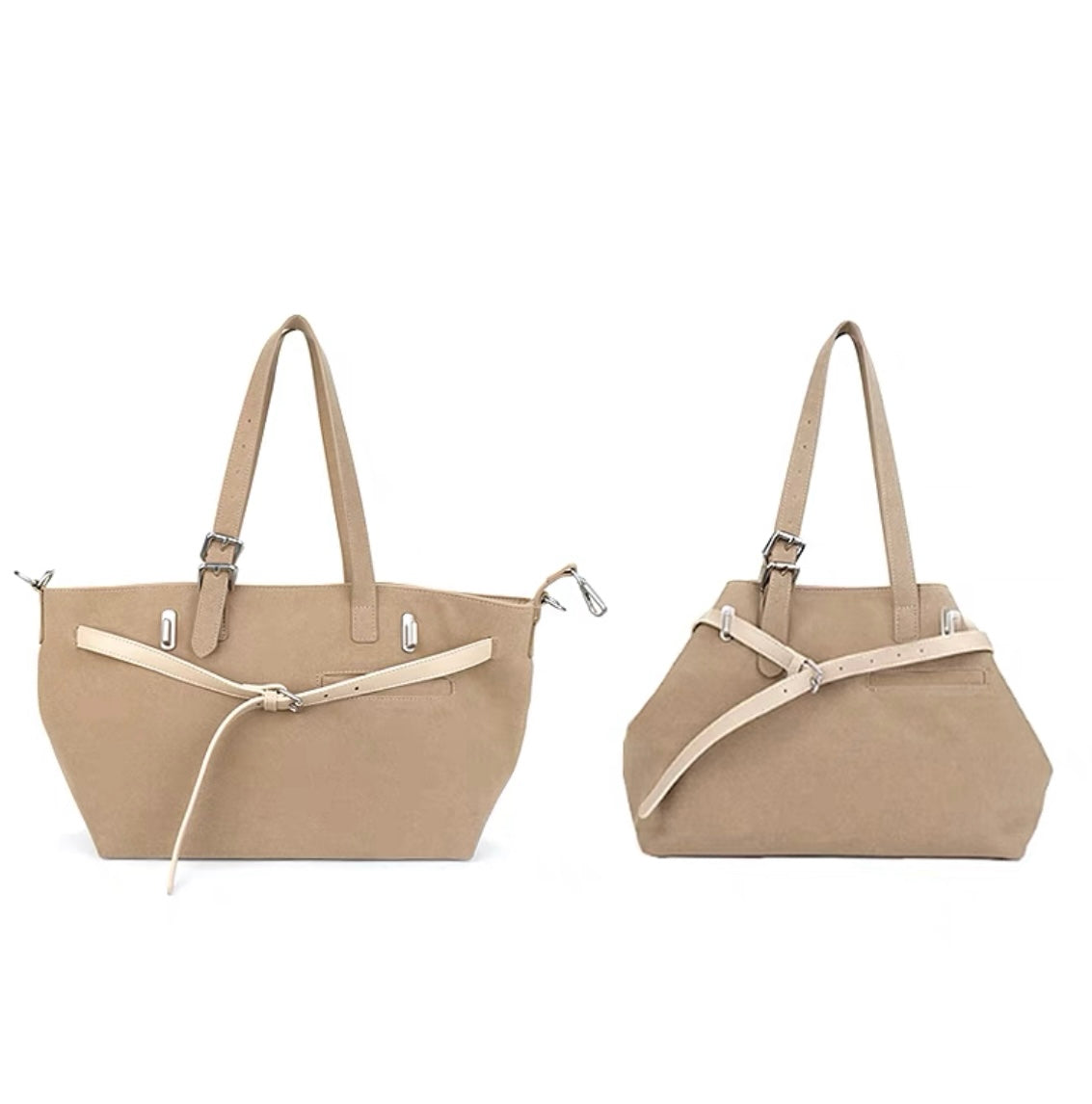 [cn | pre-order] jandress gallini velvet shoulder tote bag - medium size