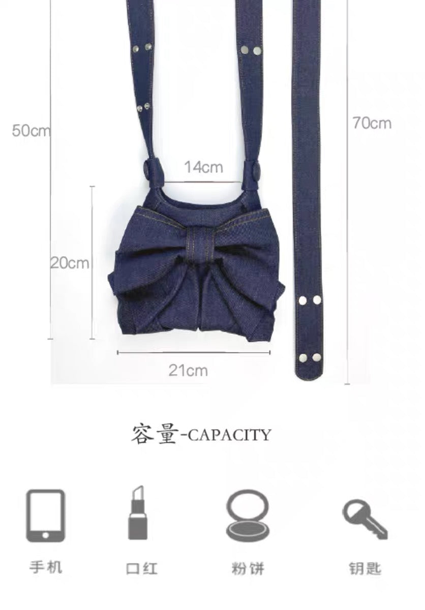 [cn | pre-order] bubbleblog 20 cm bow bag