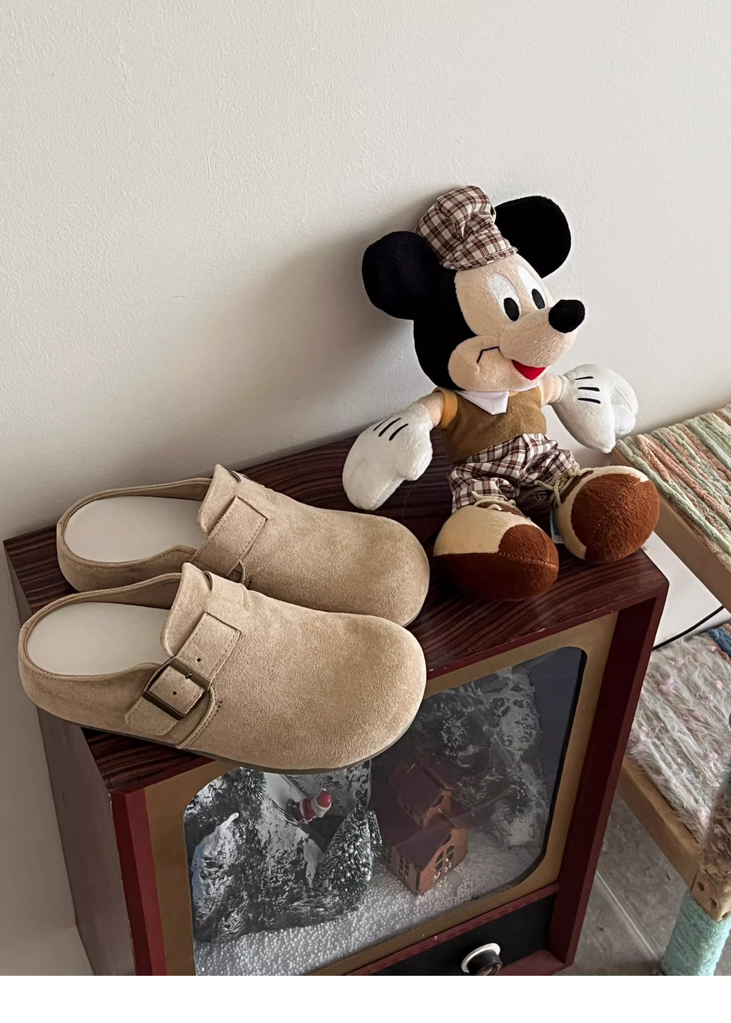 [cn | pre-order] suede loafers slip-ons clogs