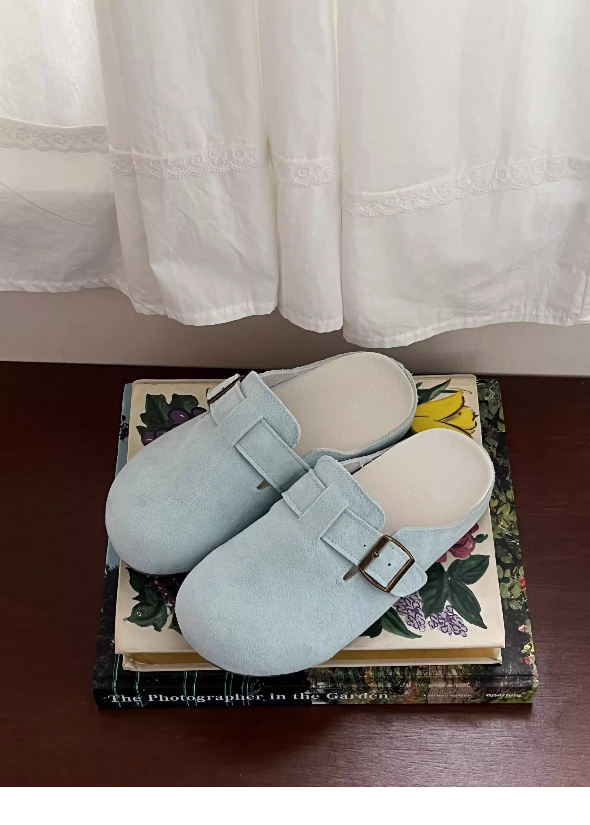 [cn | pre-order] suede loafers slip-ons clogs