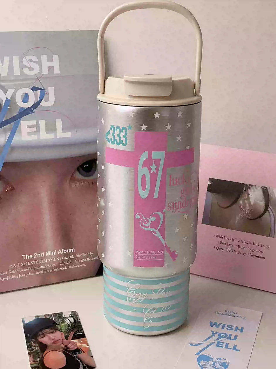 [cn | pre-order] jojo house y2k 1000 ml water jug