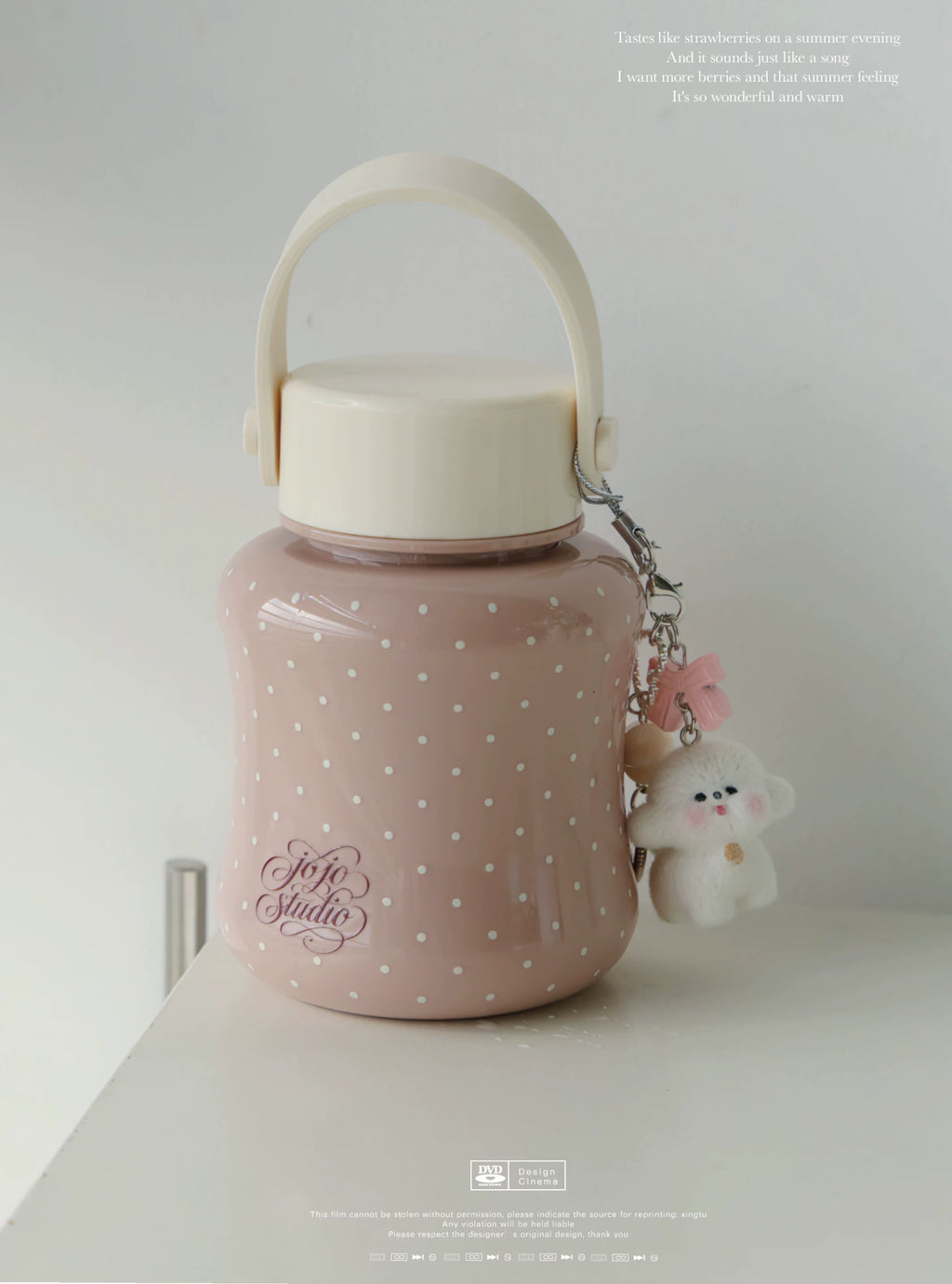 [cn | pre-order] jojo studio polka dot 200 ml mini water cup