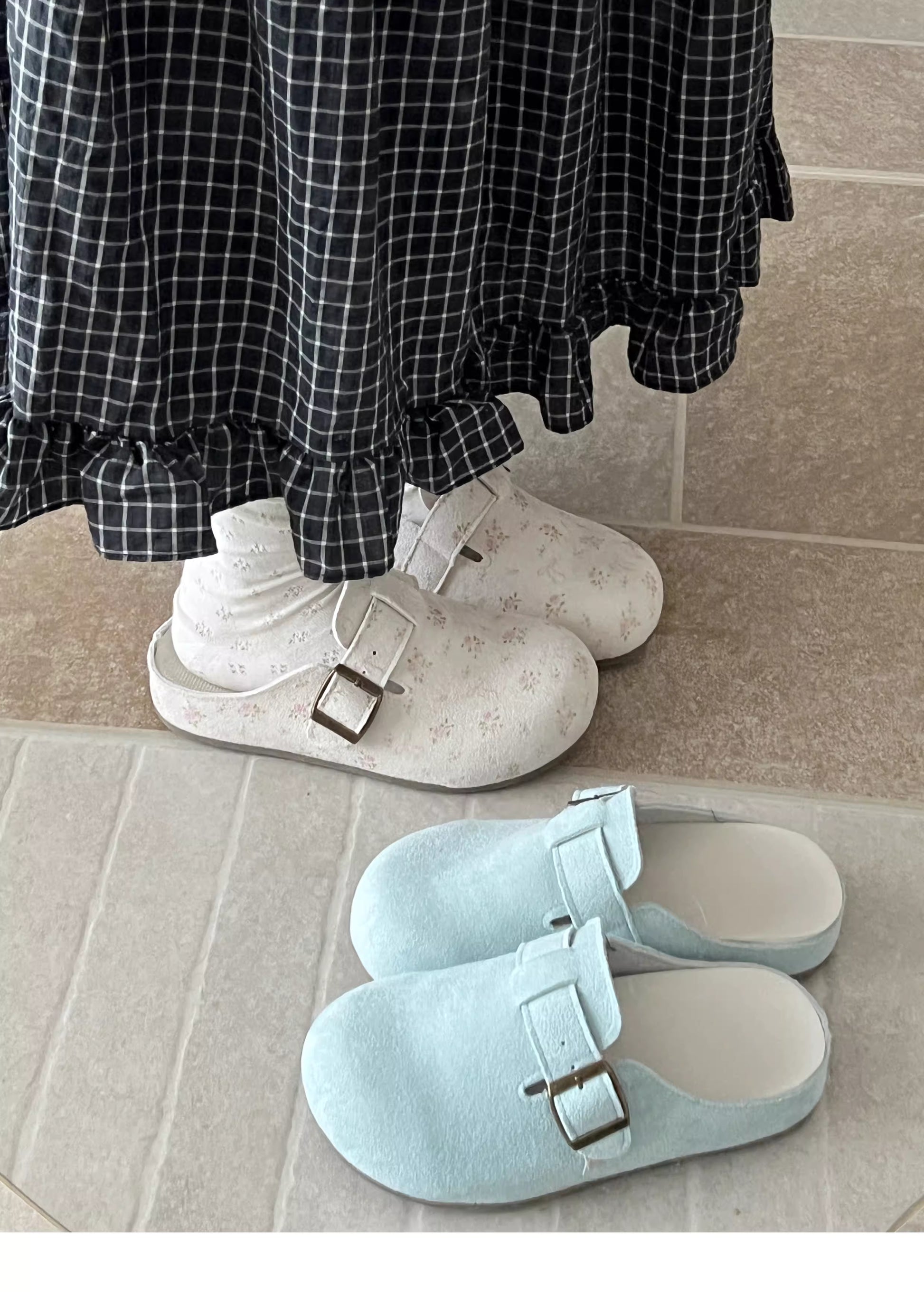 [cn | pre-order] suede loafers slip-ons clogs