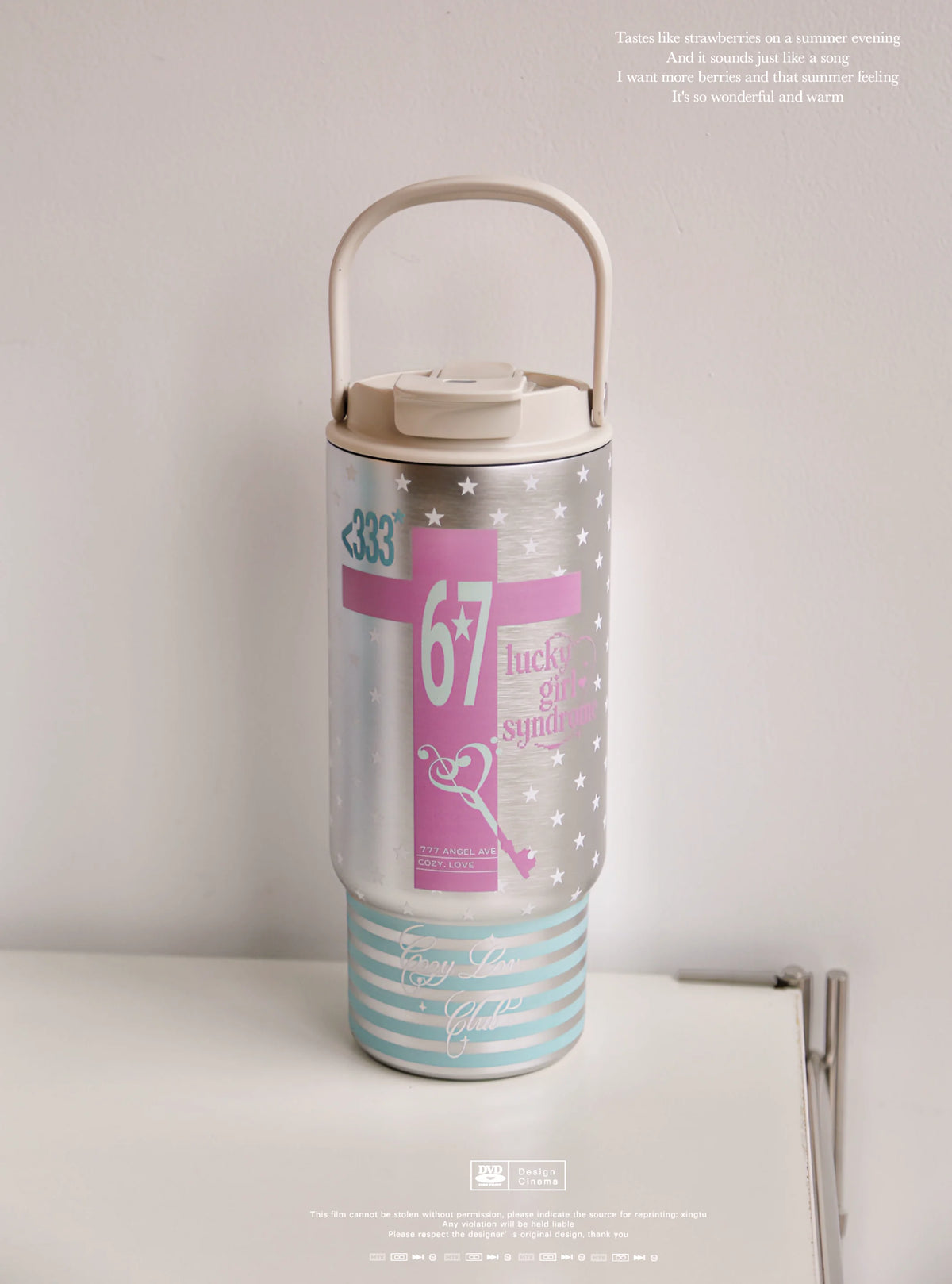 [cn | pre-order] jojo house y2k 1000 ml water jug