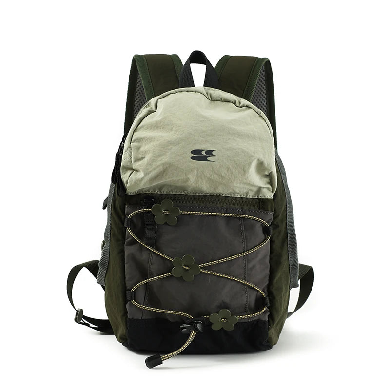 [cn | pre-order] crying center mini backpack - floral green