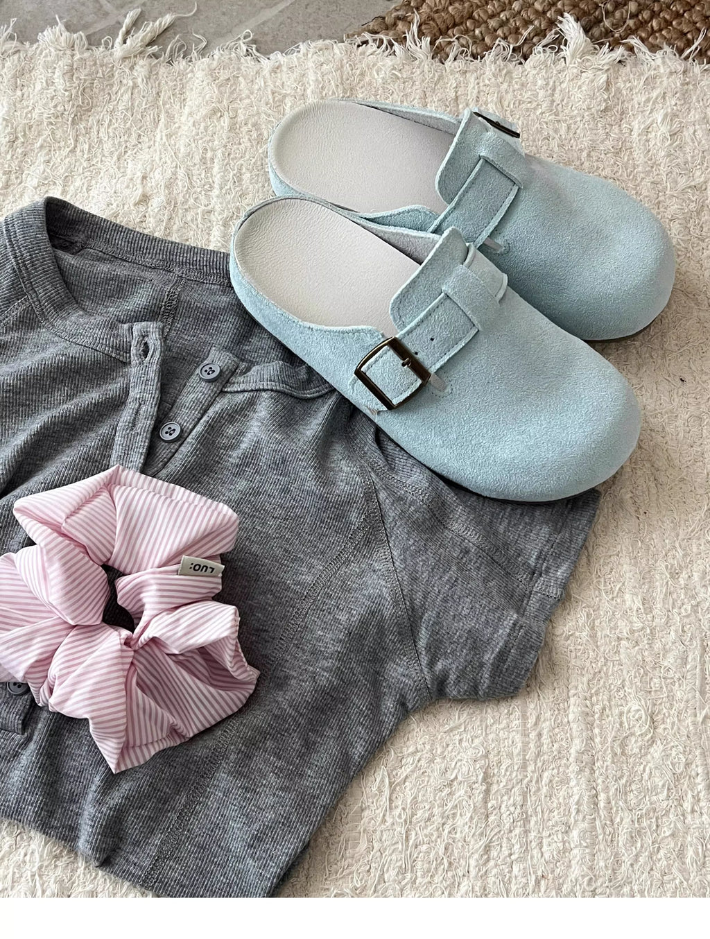 [cn | pre-order] suede loafers slip-ons clogs