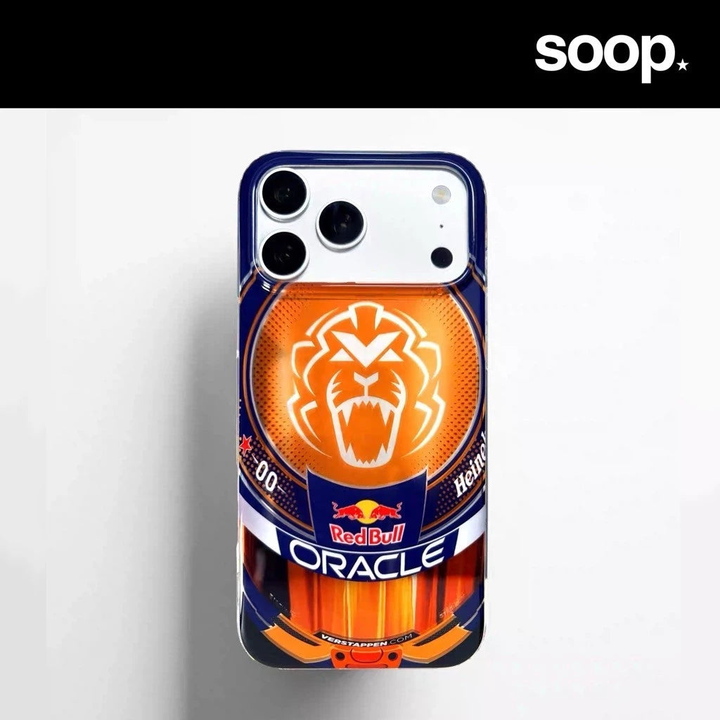 [cn | pre-order] f1 max verstappen helmet design-inspired phone case