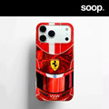 [cn | pre-order] f1 charles leclerc helmet design-inspired phone case