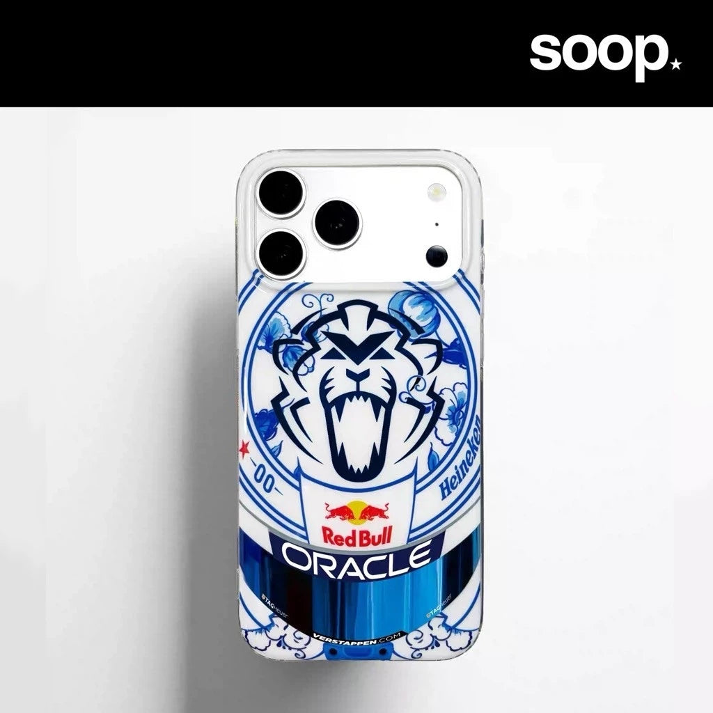 [cn | pre-order] f1 max verstappen helmet design-inspired phone case