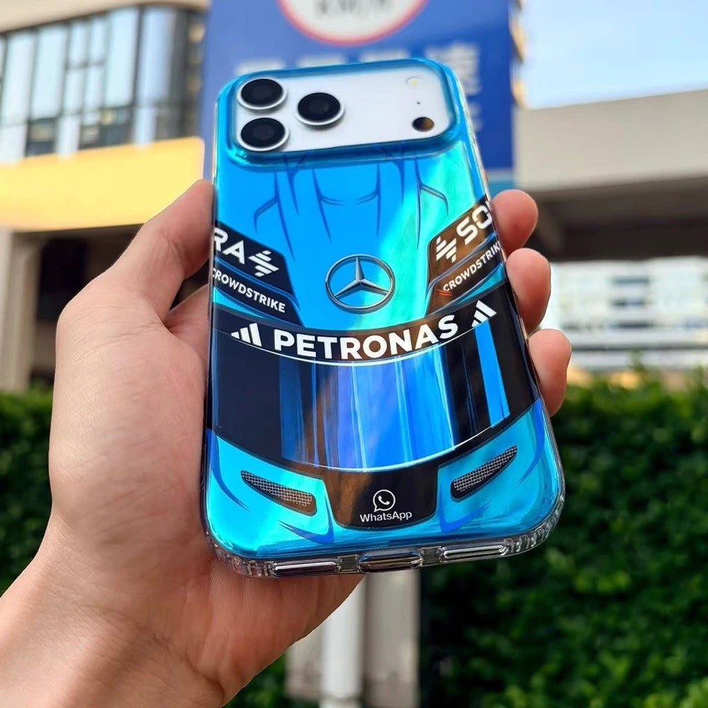 [cn | pre-order] f1 george russell helmet design-inspired phone case