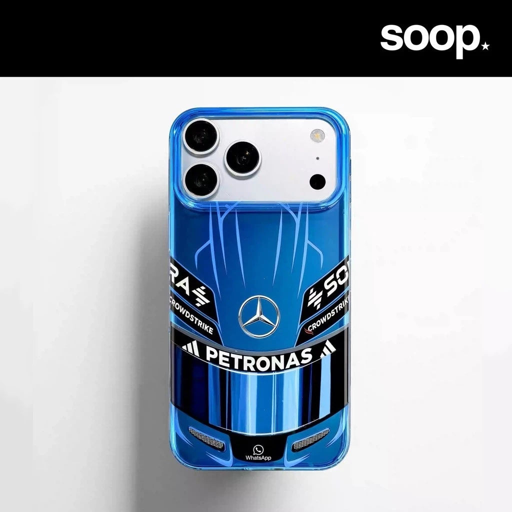 [cn | pre-order] f1 george russell helmet design-inspired phone case