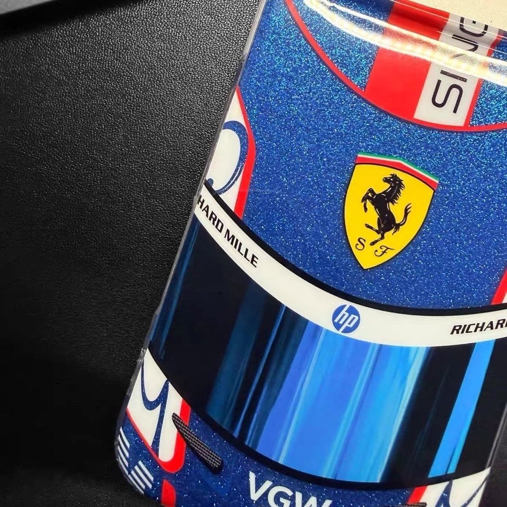 [cn | pre-order] f1 charles leclerc helmet design-inspired phone case