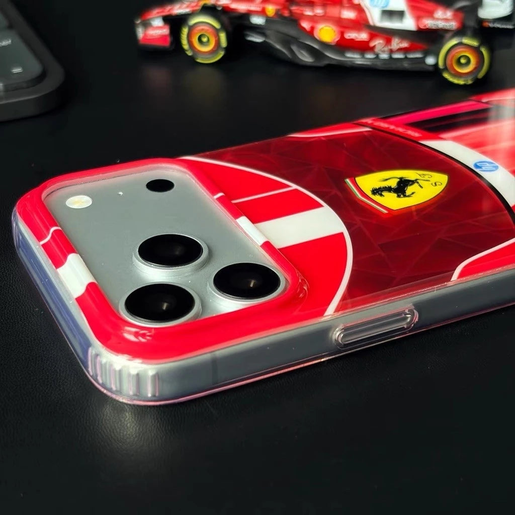 [cn | pre-order] f1 charles leclerc helmet design-inspired phone case