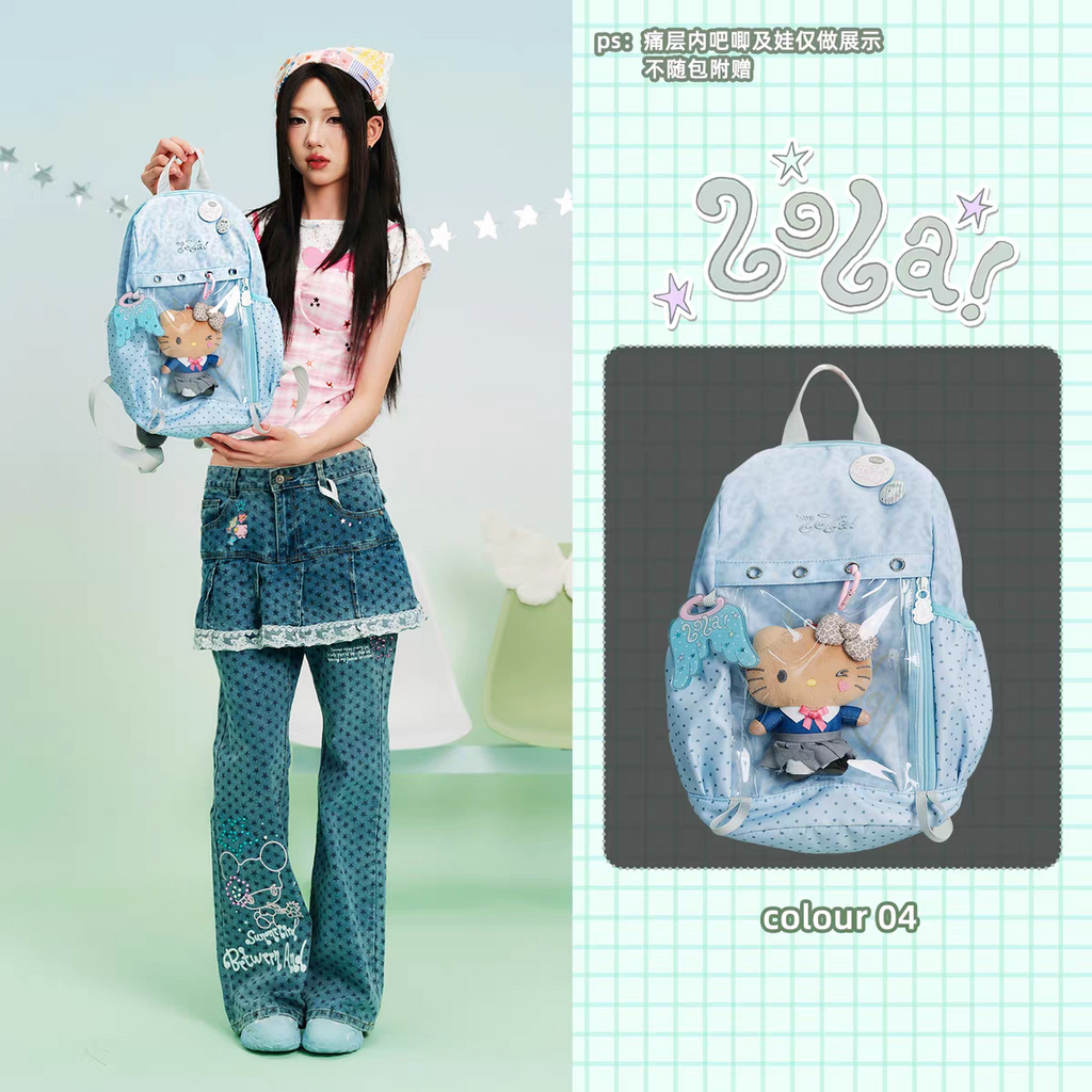 [cn | pre-order] lola design pattern ita backpack