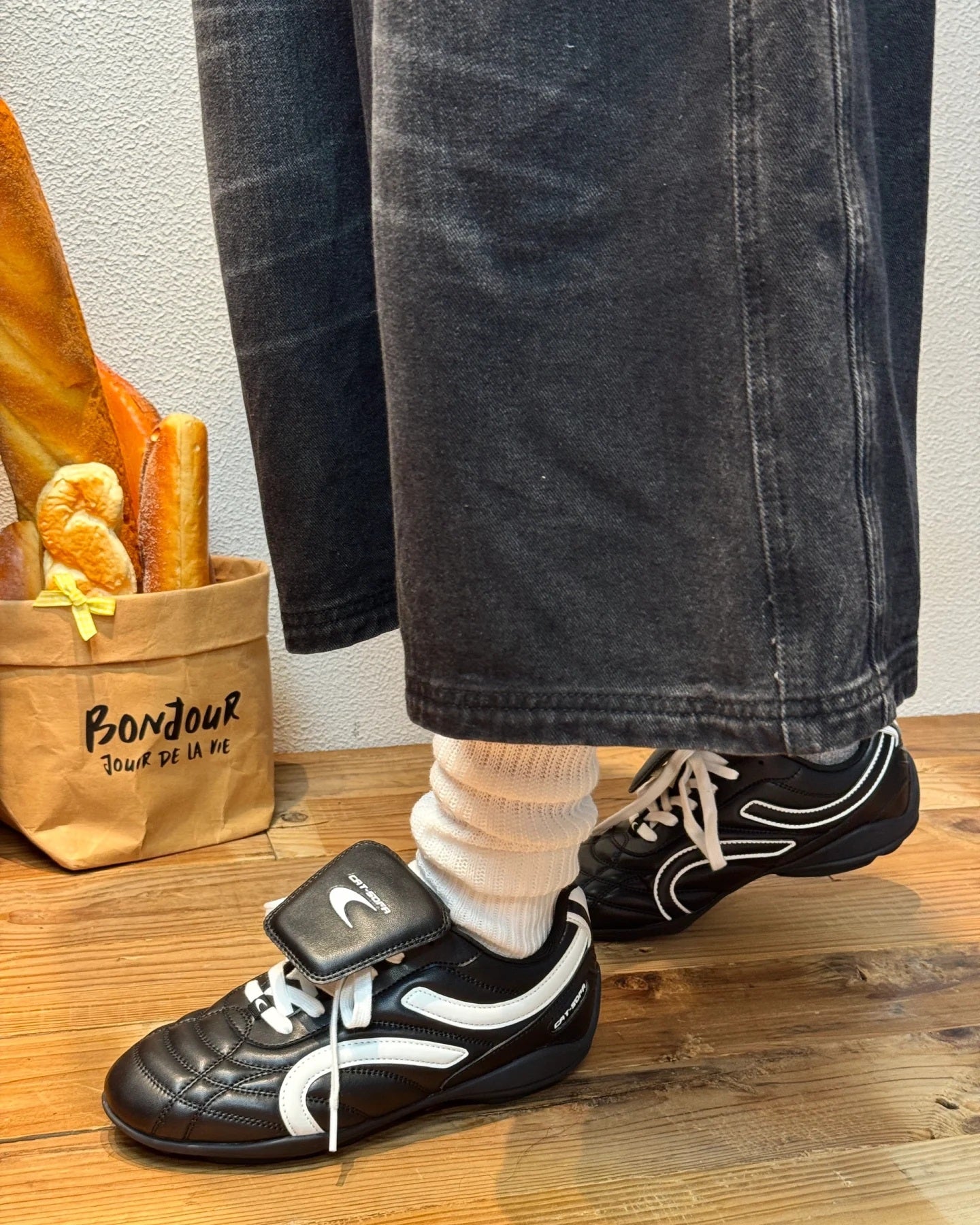 [cn | pre-order] catsofa soccer shoes - black