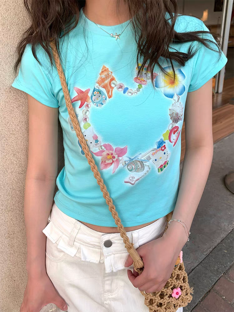 [CCKOK] summer kitty top