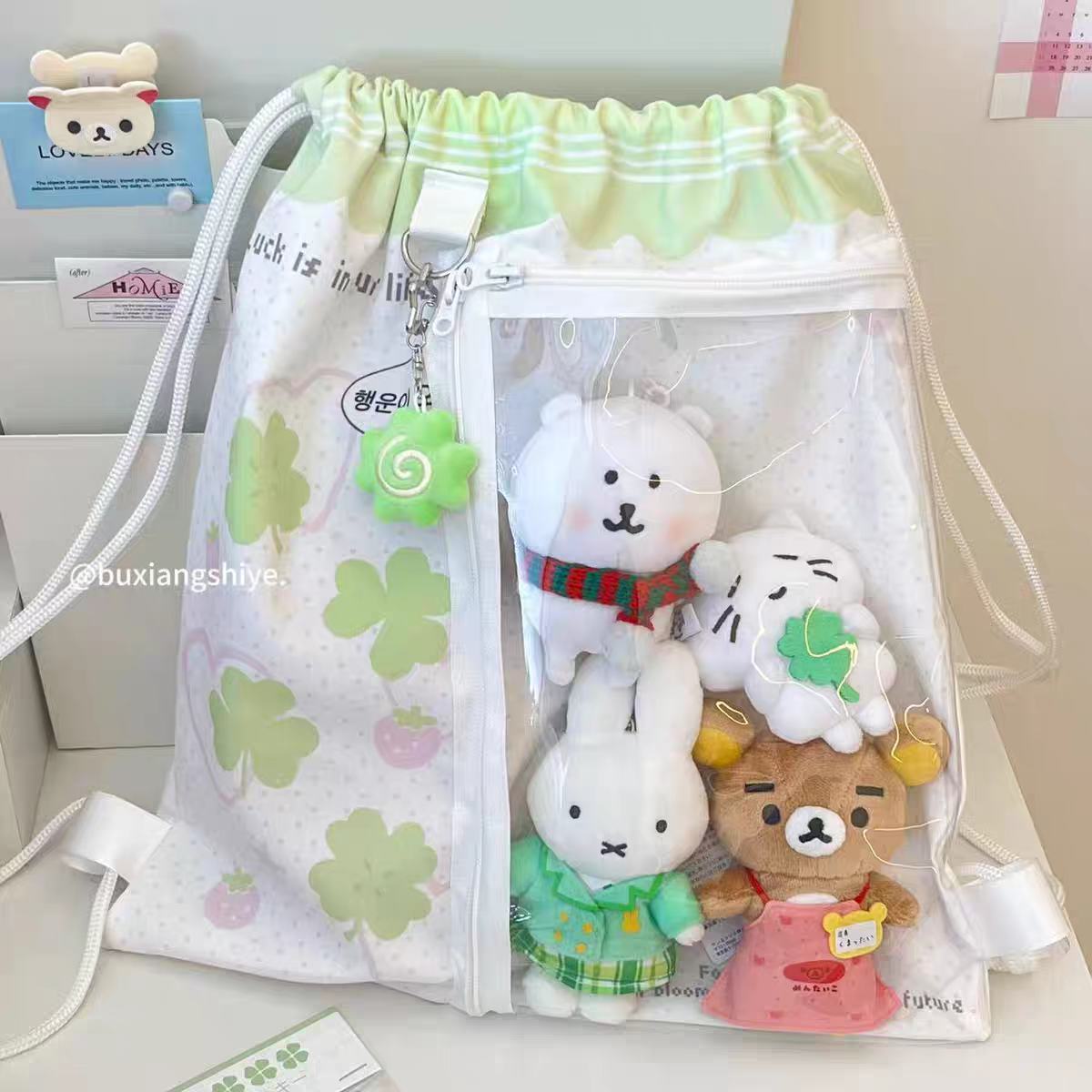 [cn | pre-order] clover ita string bag