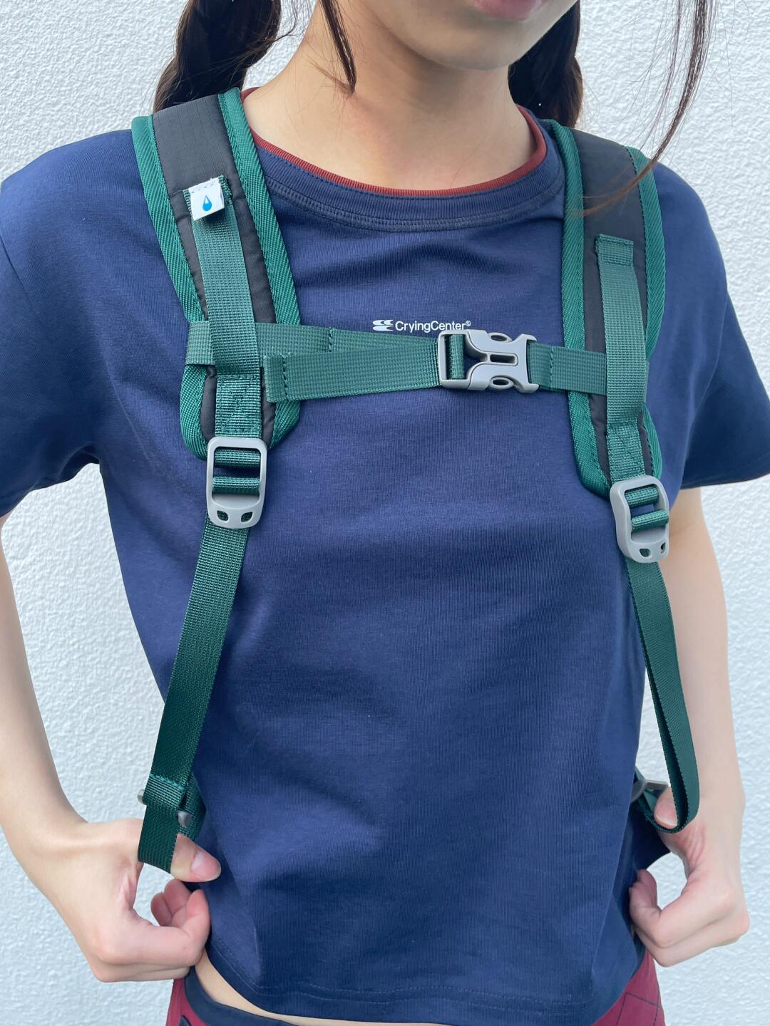 [cn | pre-order] crying center mini backpack - floral green