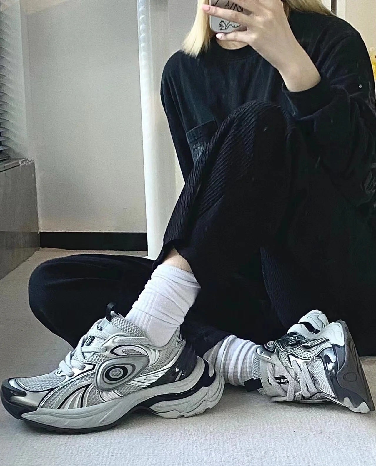 [cn | pre-order] old order turbo gt shoes - white silver