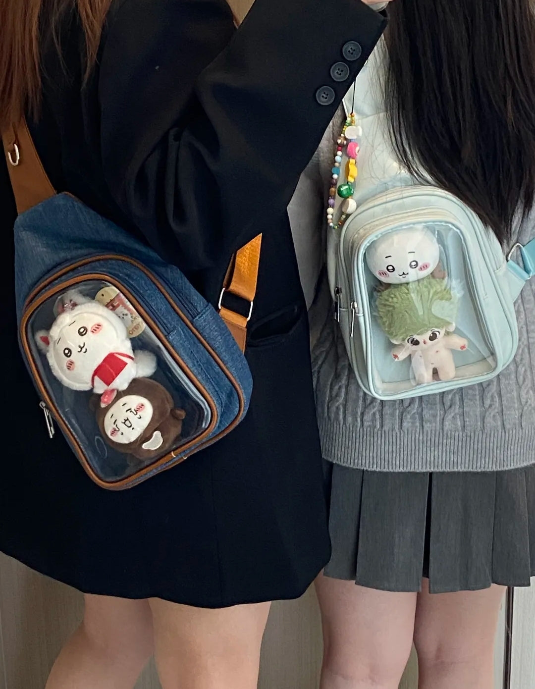 [cn | pre-order] ita chest bag (10~15cm pvc slot)