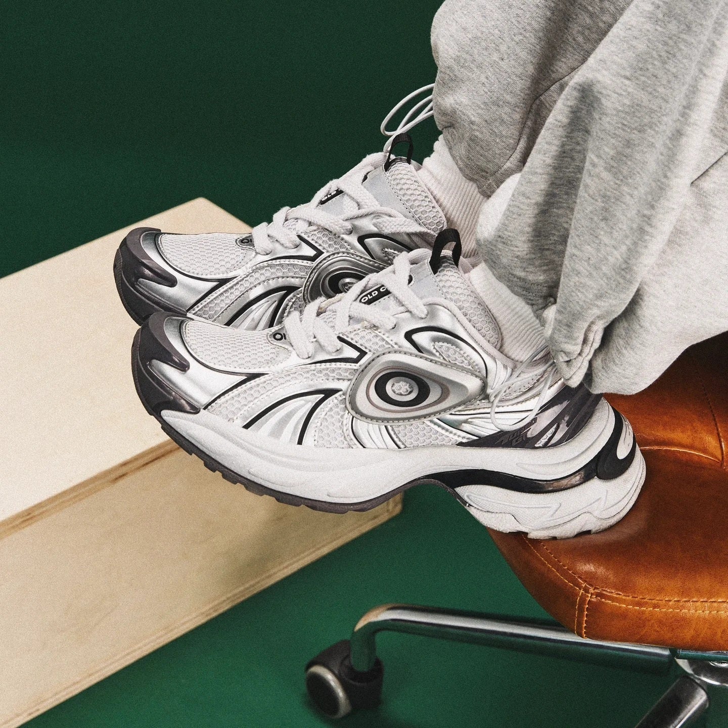 [cn | pre-order] old order turbo gt shoes - white silver